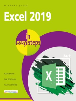 cover image of Excel 2019 in easy steps